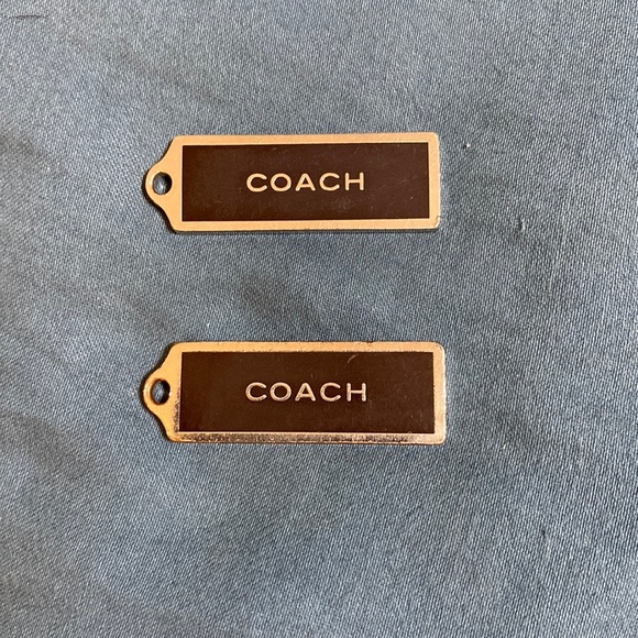 Coach Handbags - TWO authentic Coach hangtags